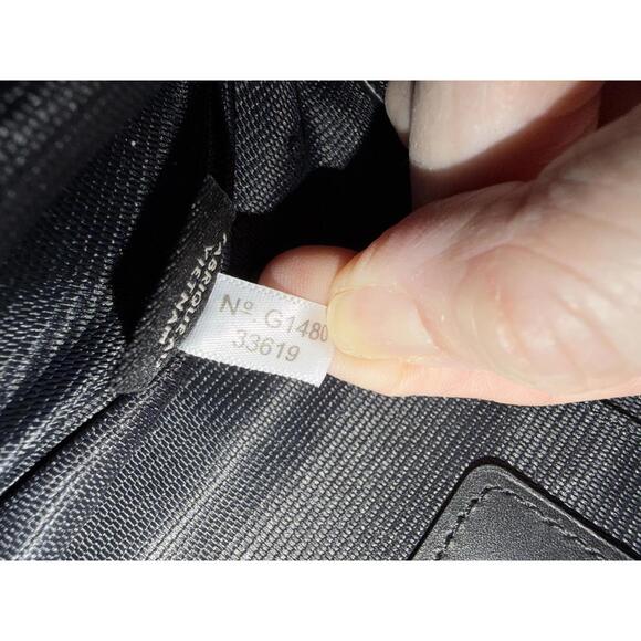 Coach 33619 Mini Borough Chain Bag Metallic Bronze Gunmetal Turnlock - Picture 6 of 8